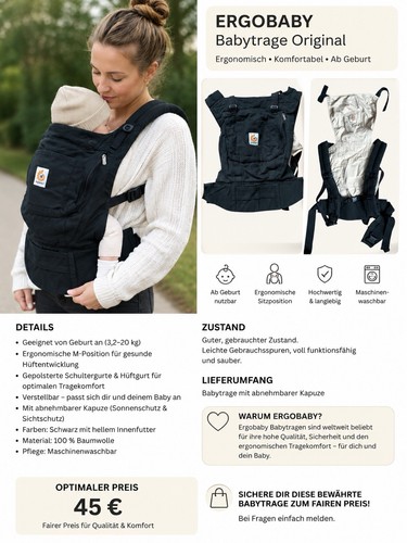 Kinder baby trage schwarz - baby,